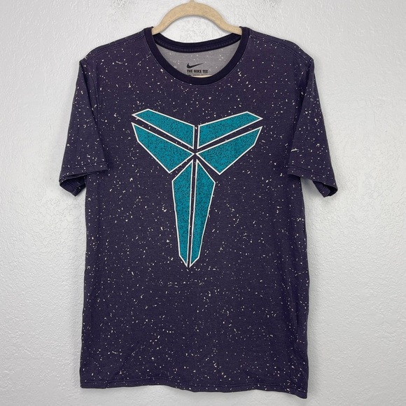 Nike Mens Clay Purple Kobe Black Mamba Sheath Tee - Picture 1 of 7